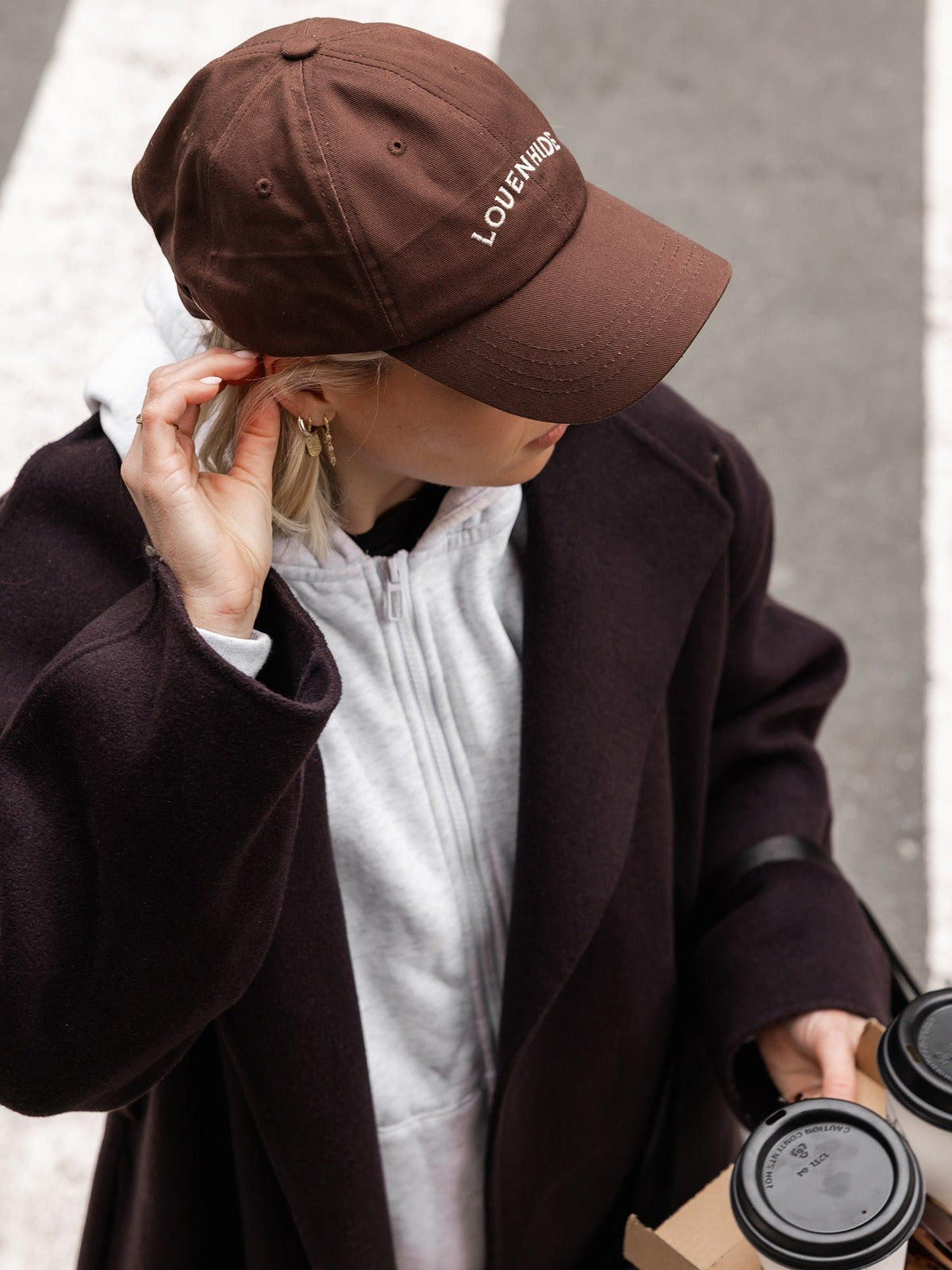 Demi Canvas Cap - Chocolate