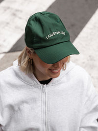 Demi Canvas Cap - Forest Green