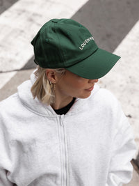 Demi Canvas Cap - Forest Green