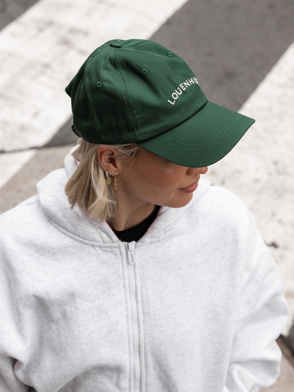 Demi Canvas Cap - Forest Green