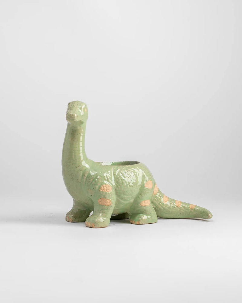 Dinosaur Planter - Green - Urban Products - Image 1