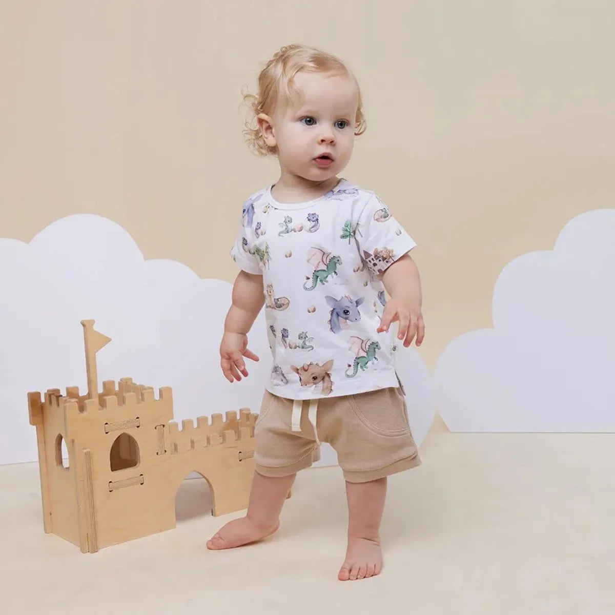 Dragon Organic T-Shirt - Snuggle Hunny - Image 1