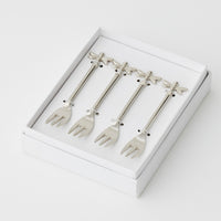 Dragonfly Cocktail Forks Set of 4