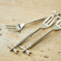 Dragonfly Cocktail Forks Set of 4