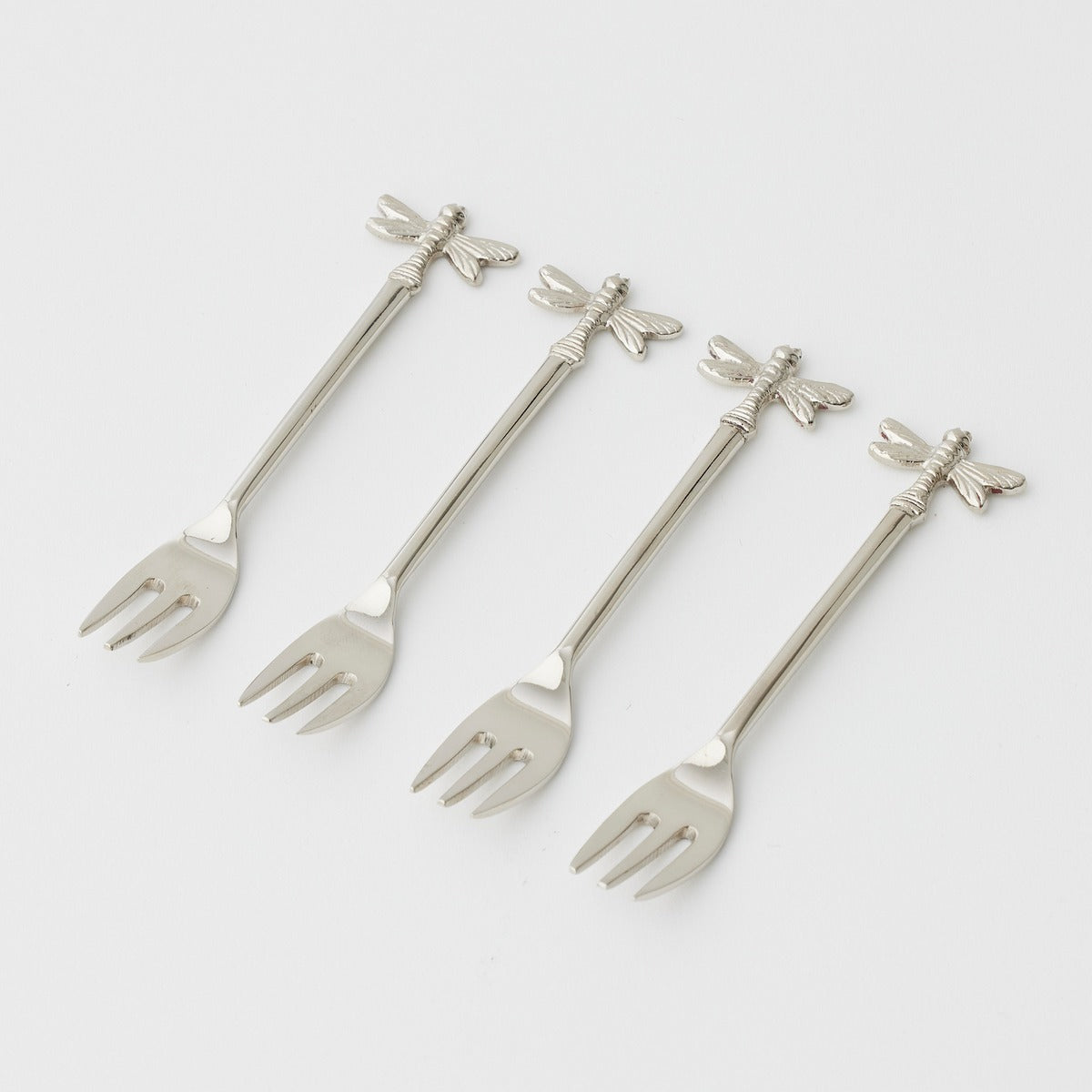 Dragonfly Cocktail Forks Set of 4