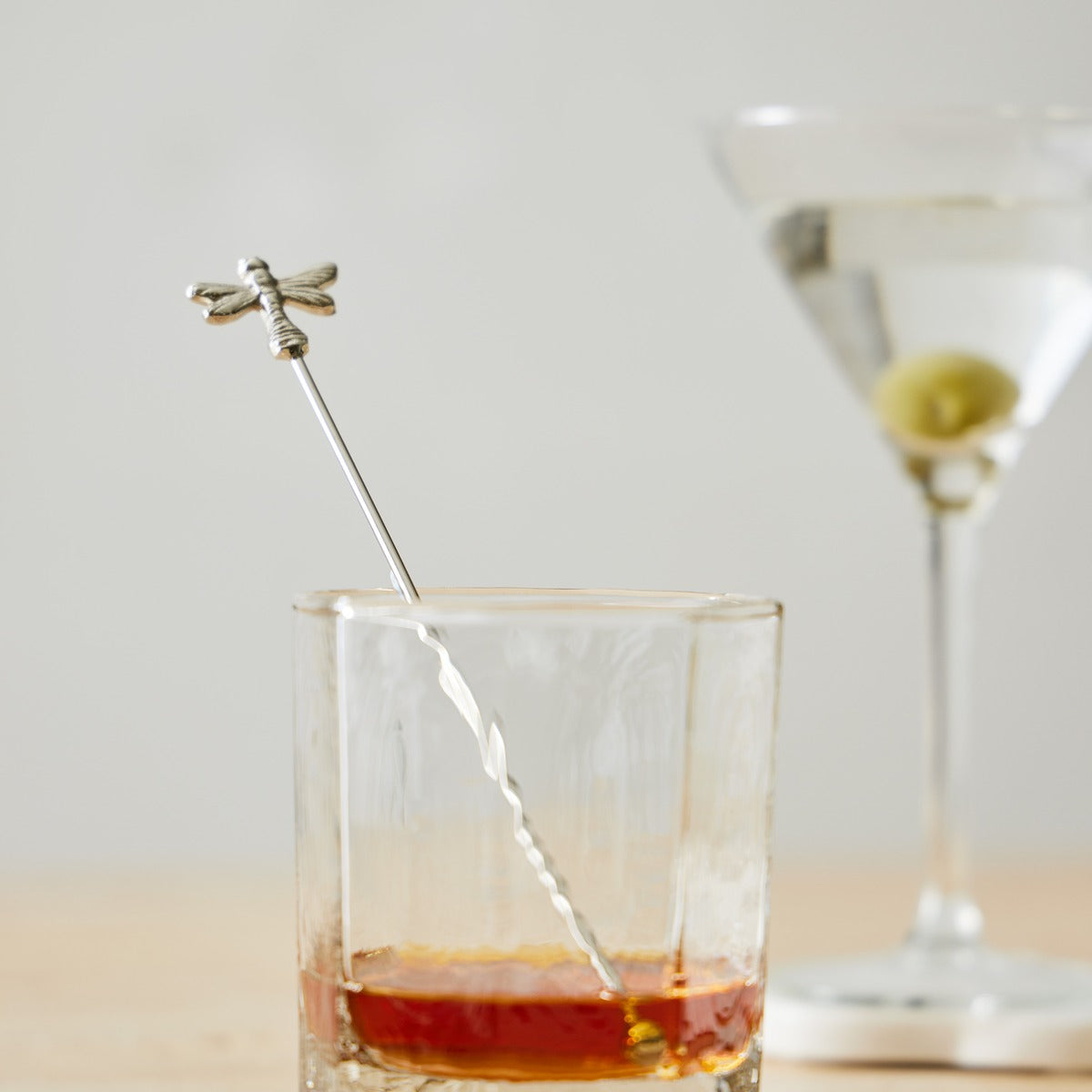 Dragonfly Cocktail Stirrers Set of 4