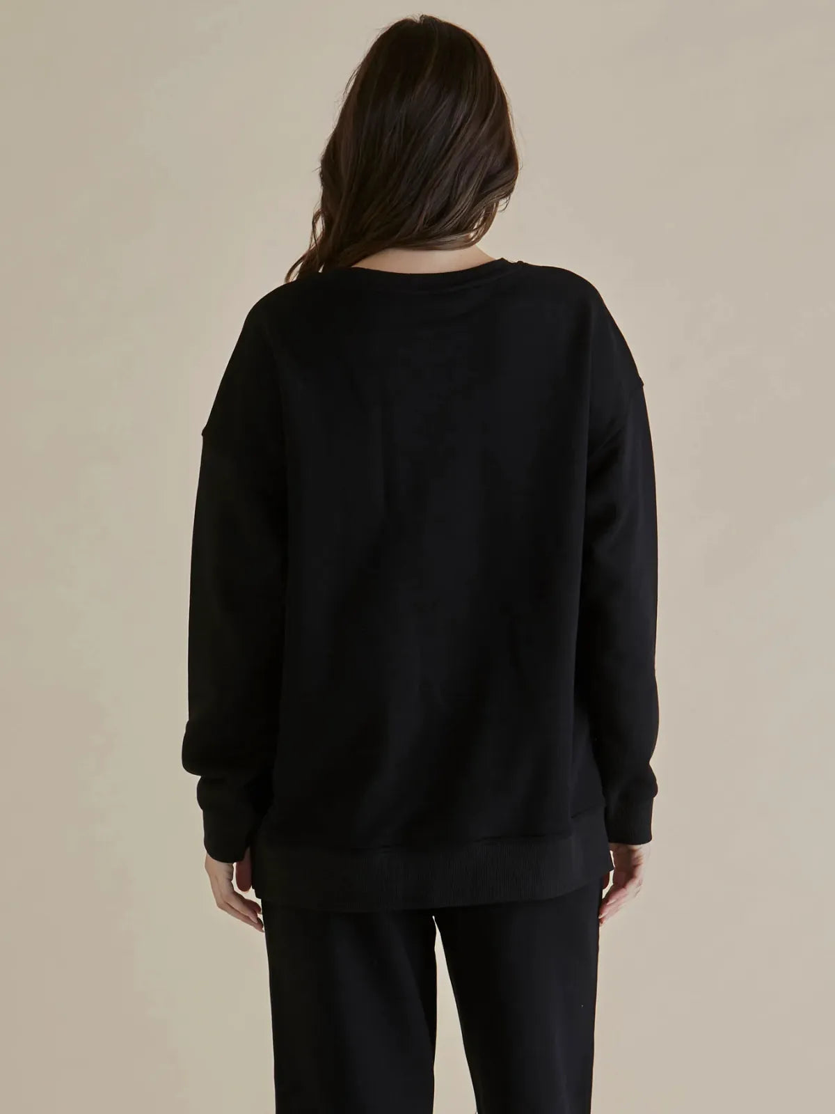 Easy Crew Sweat - Black - Betty Basics - Image 4