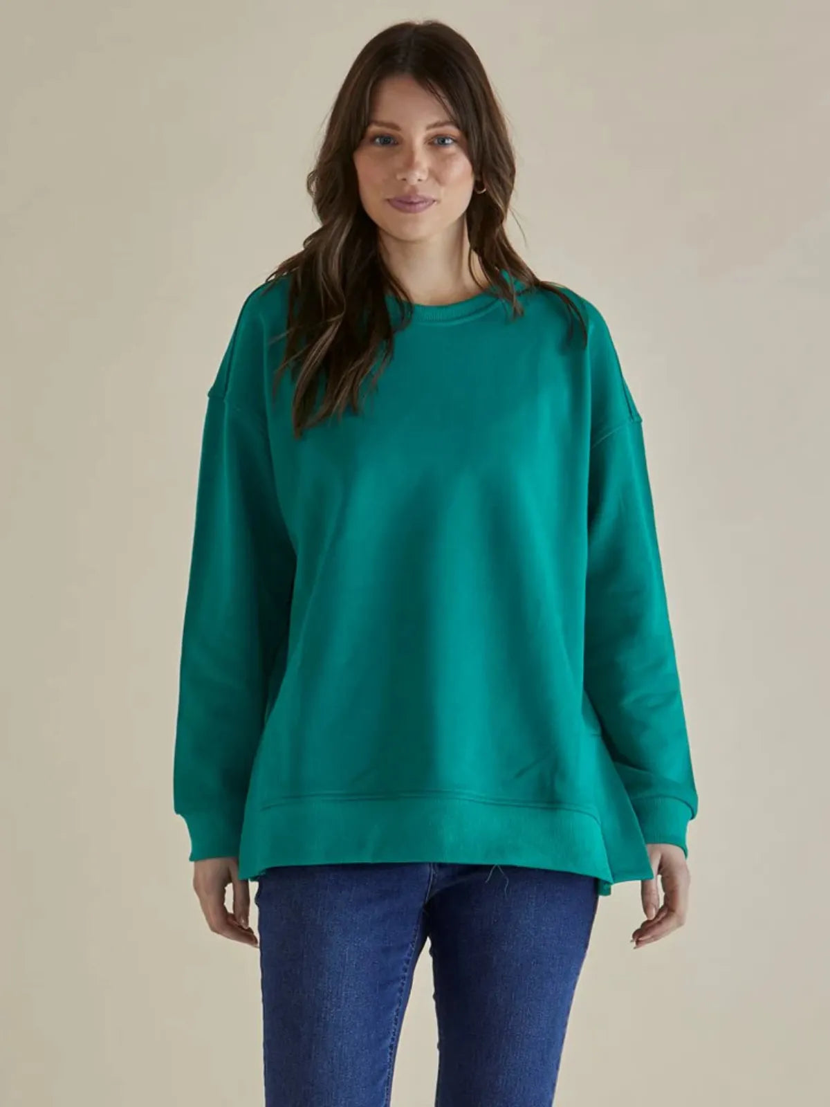 Easy Crew Sweat - Green - Betty Basics - Image 1