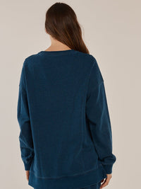 Easy Crew Sweat - Indigo Wash