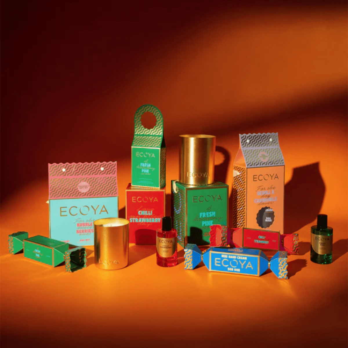EcoyaChilli Strawberry Mini Gift Set