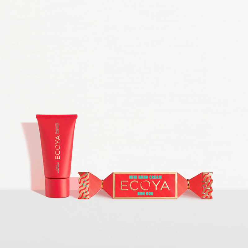 EcoyaChilli Strawberry Mini Hand Cream Bon Bon