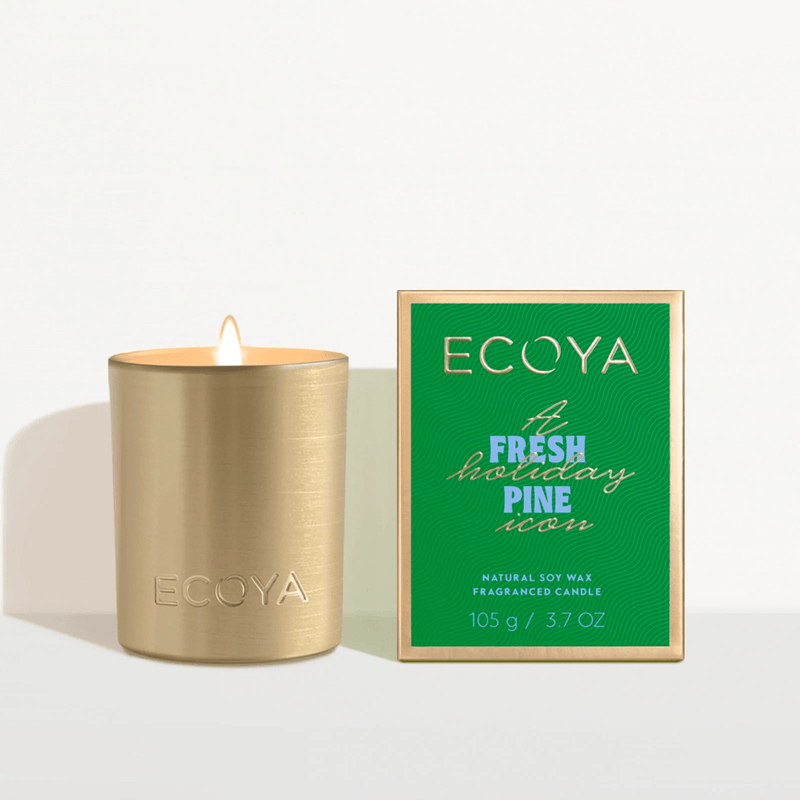 EcoyaFresh Pine Mini Goldie Candle