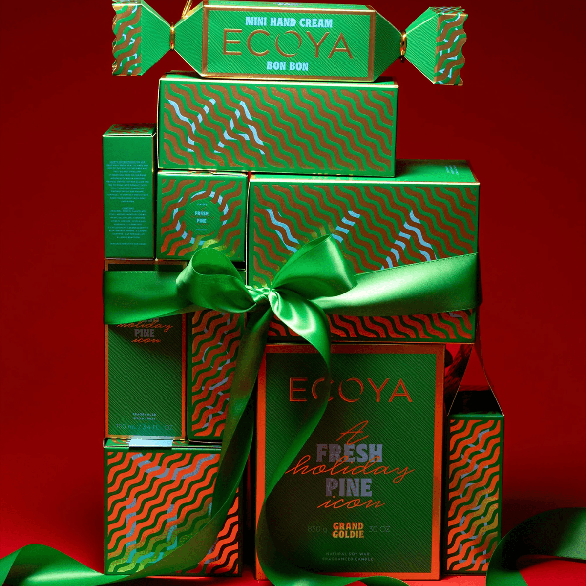 EcoyaFresh Pine Mini Hand Cream Bon Bon