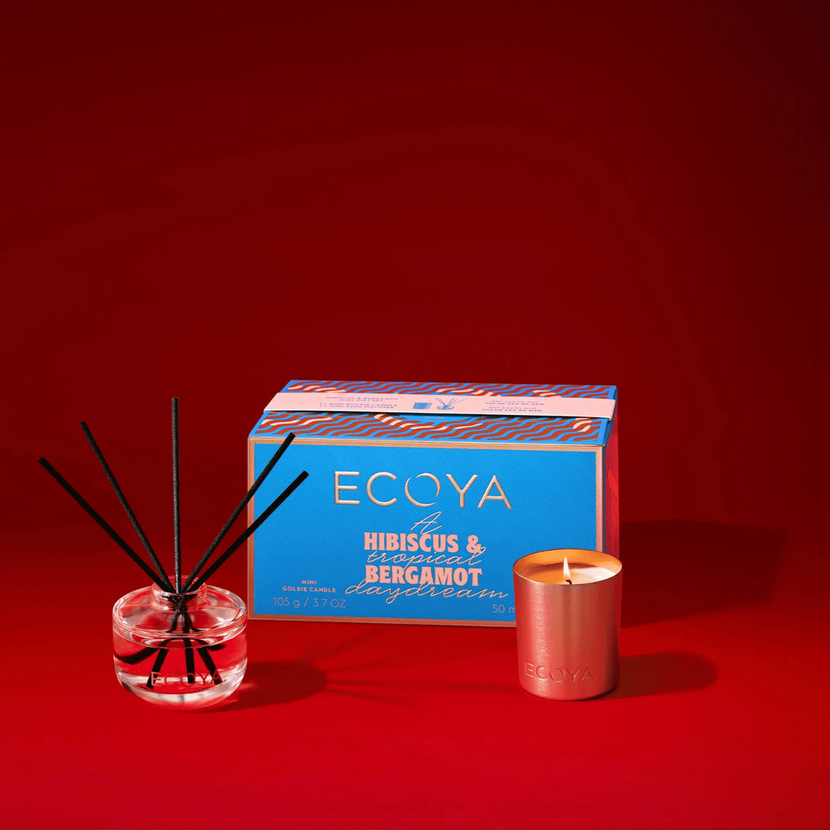 EcoyaHibiscus & Bergamot Mini Gift Set