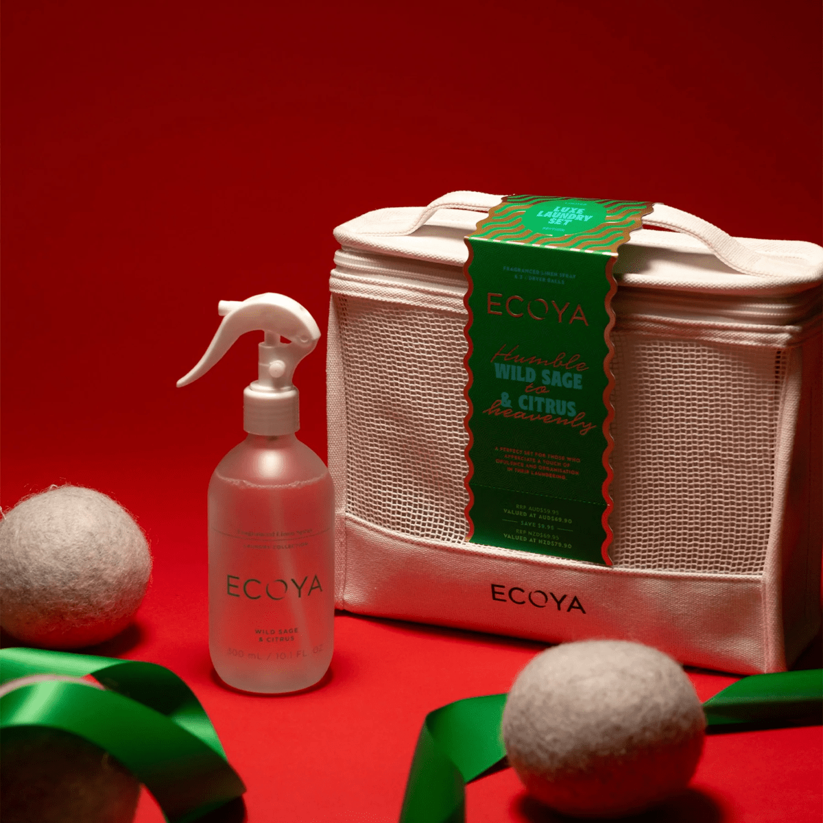 EcoyaLuxe Laundry Set - Wild Sage & Citrus