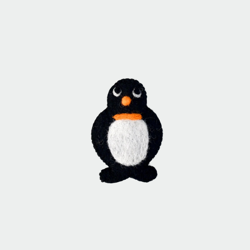 Emperor Penguin Finger Puppet - Tara Treasures - Image 1