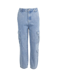 Avery Cargo Jean - Denim