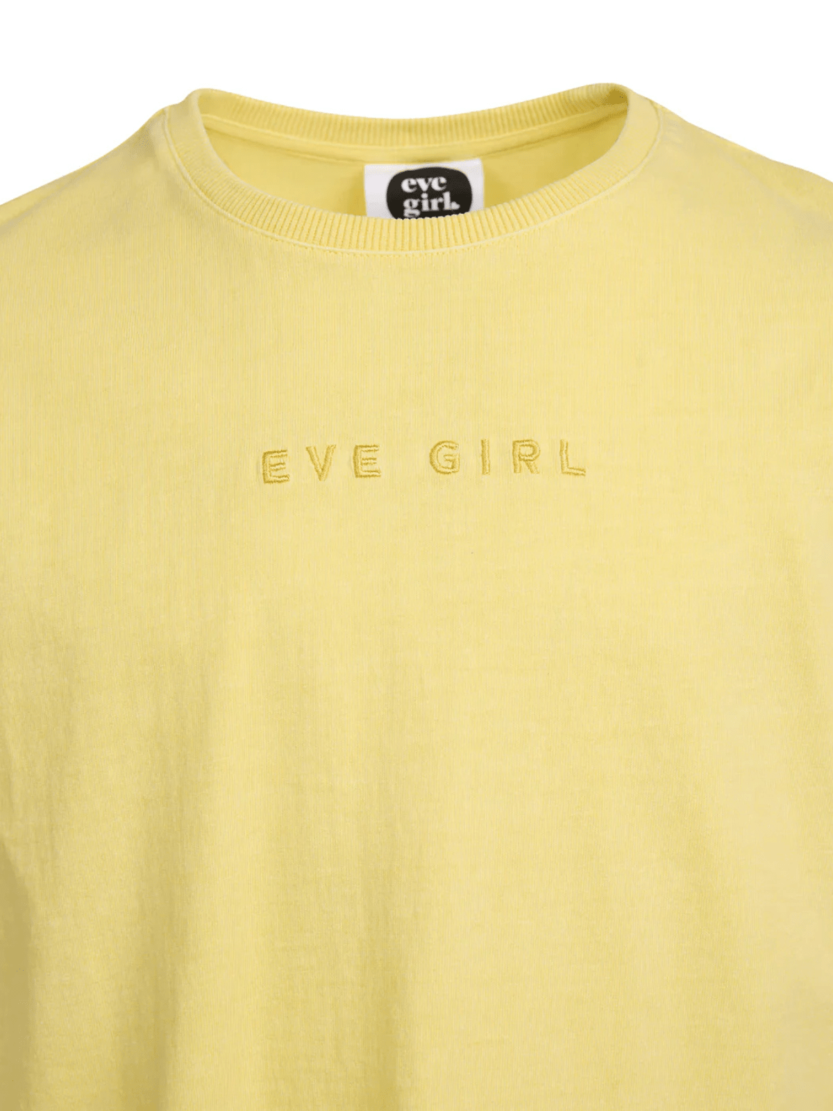 Eve GirlEve Girl Washed Tee - Lemon