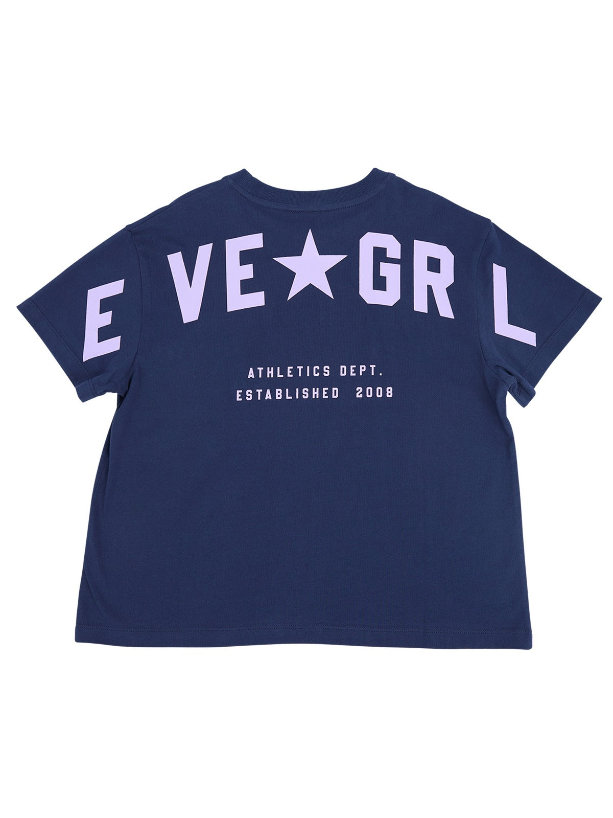 Motion Tee - Navy/Lilac
