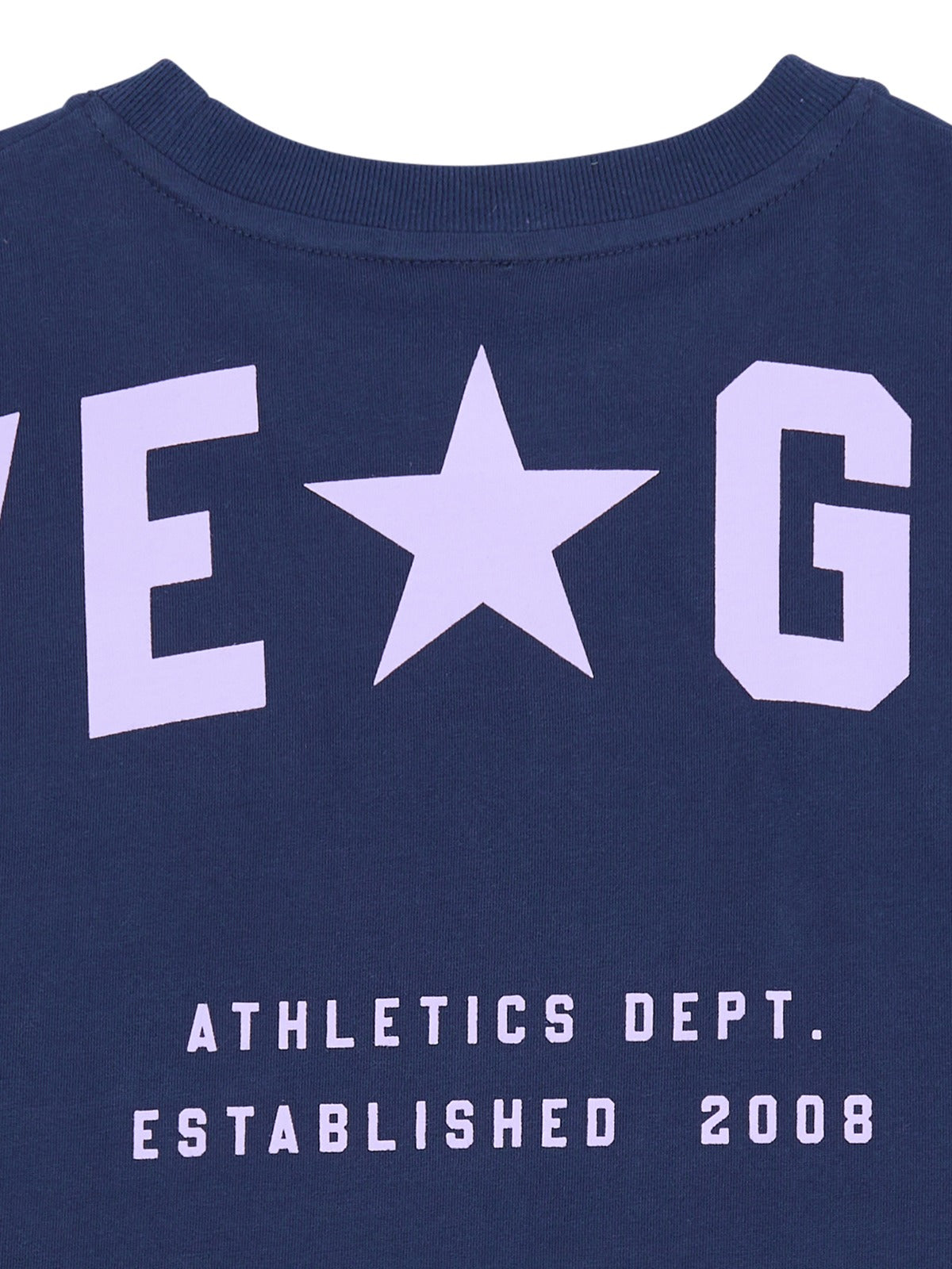 Motion Tee - Navy/Lilac