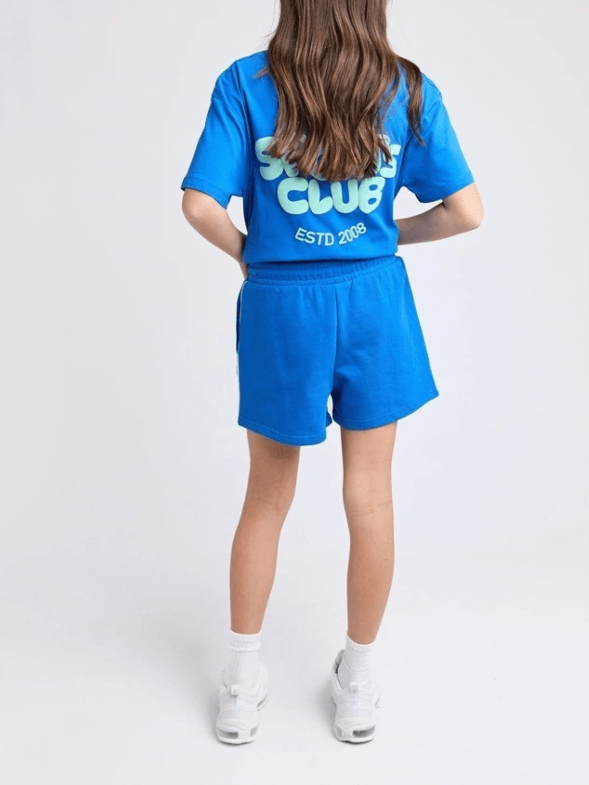 Eve GirlSports Club Fleece Short - Cobalt