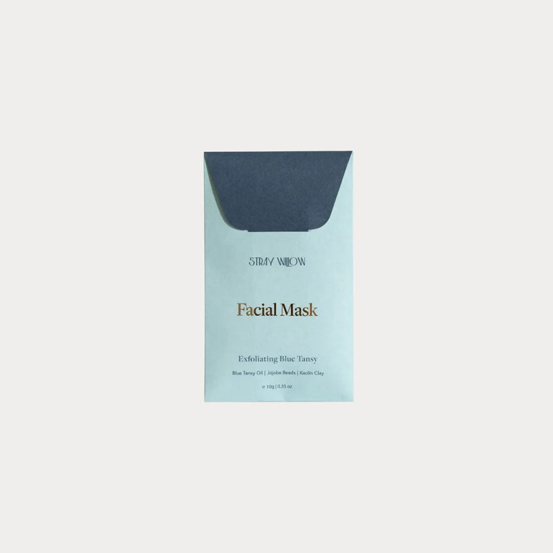Facial Mask - Blue Tansy - Stray Willow - Image 1