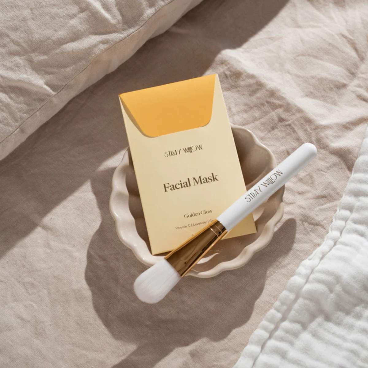 Facial Mask - Golden Glow - Stray Willow - Image 4