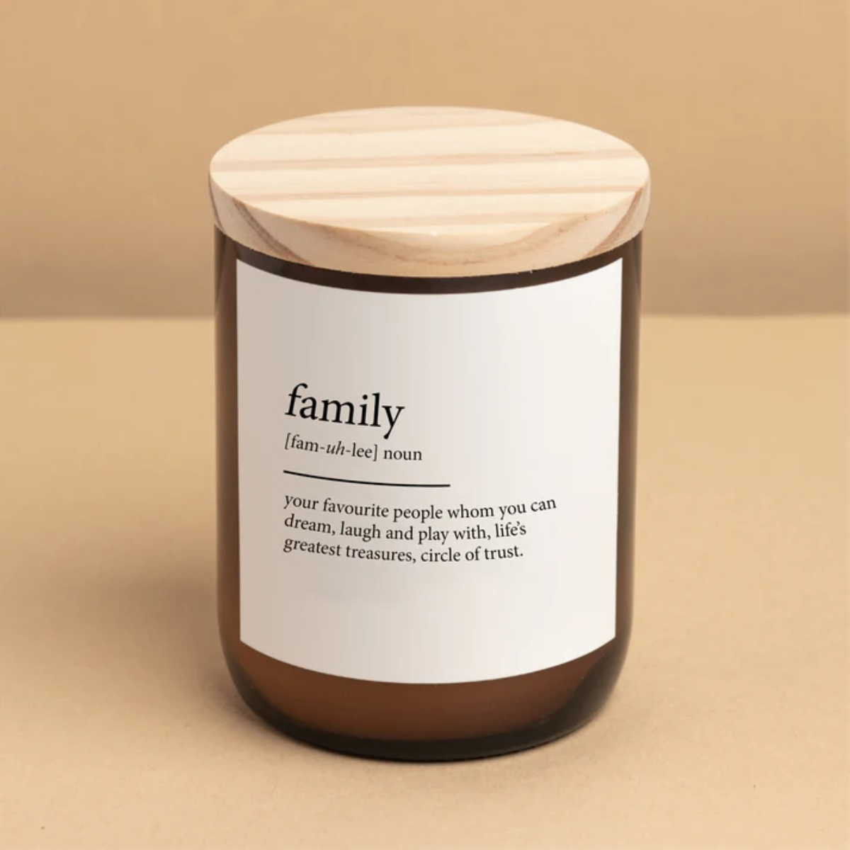 Family - Dictionary Candle - Commonfolk Collective - Image 1