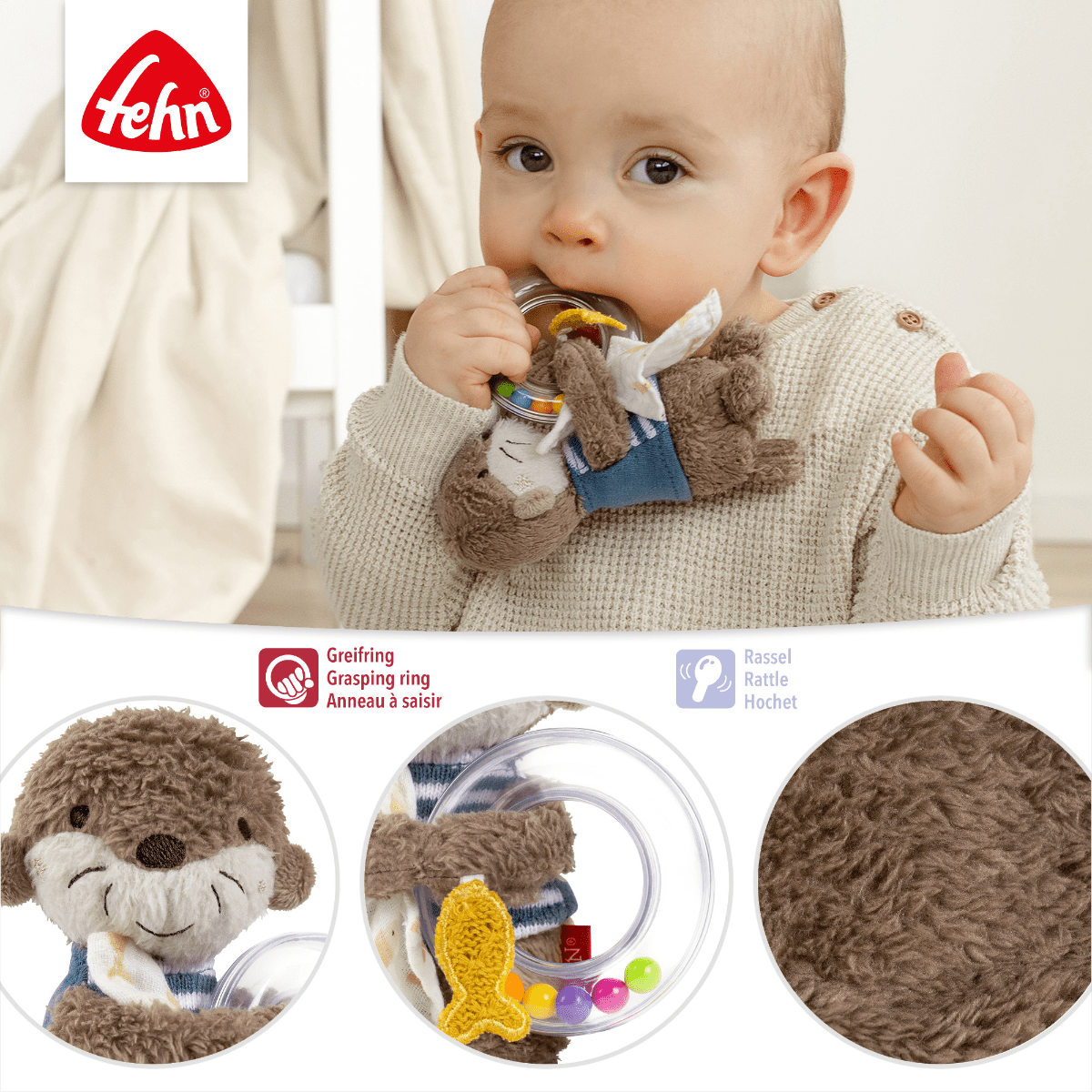 FehnRattle Ring Otter