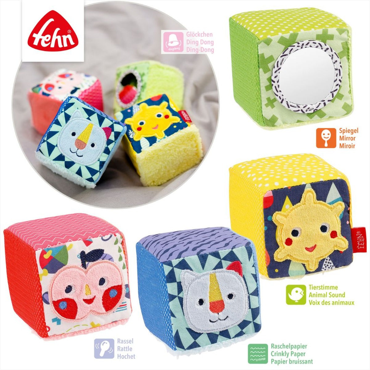 Set of 4 Cubes