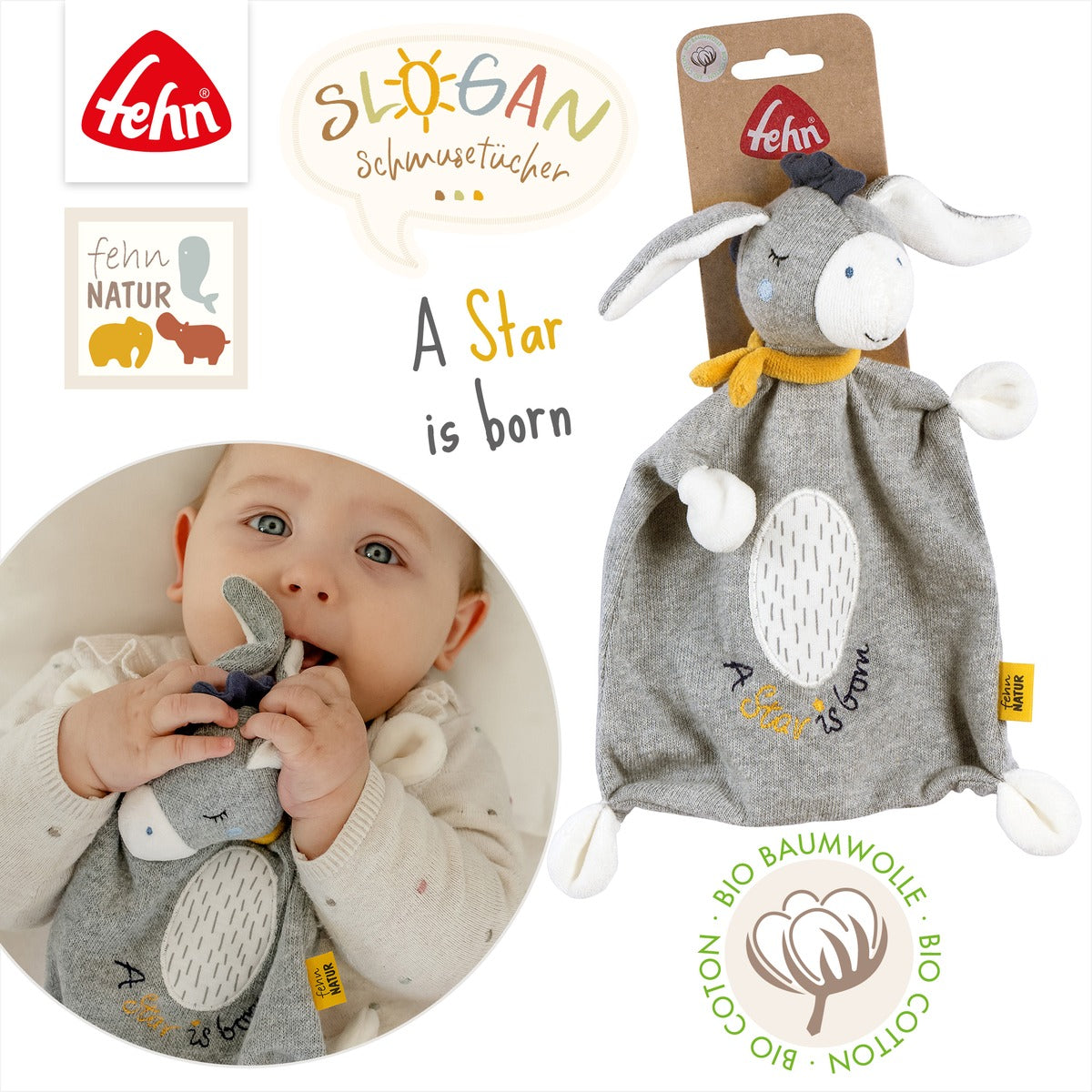 Comforter Donkey "Star"