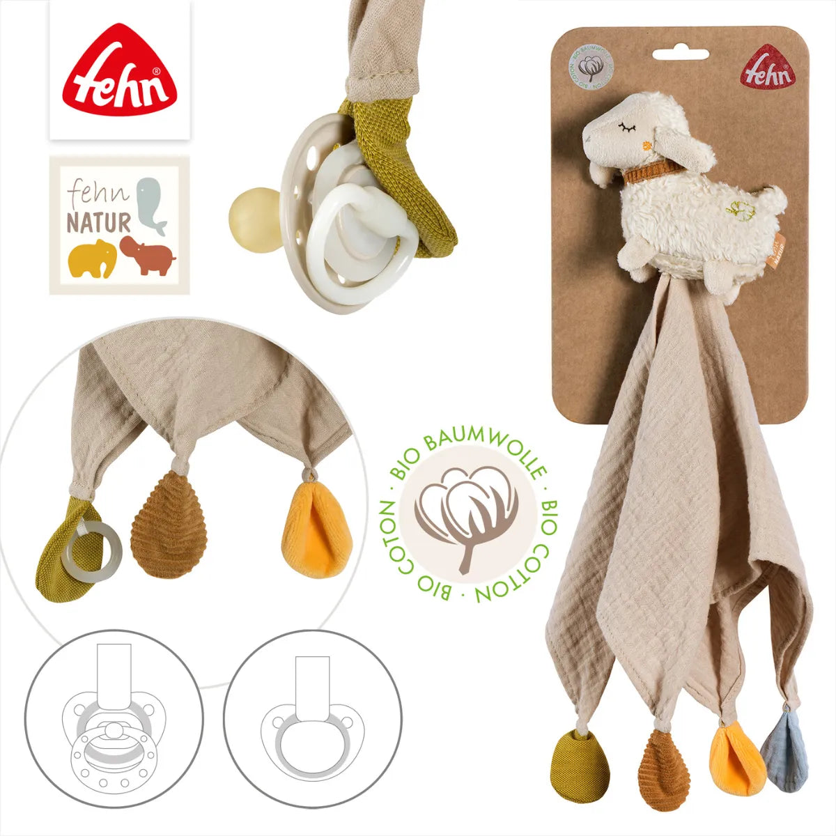 FehnNATUR Comforter Sheep - Fehn - Image 3