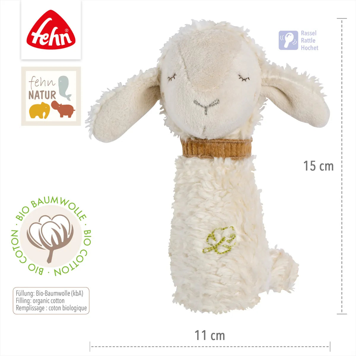 FehnNATUR Rod Rattle Sheep - Fehn - Image 3