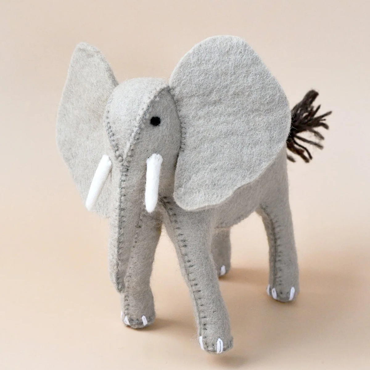 Felt Elephant Soft Toy - Tara Treasures - Image 1