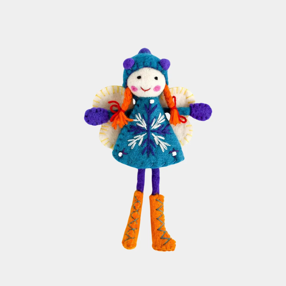 Felt Fairy - Blue Dress - Tara Treasures - Image 1
