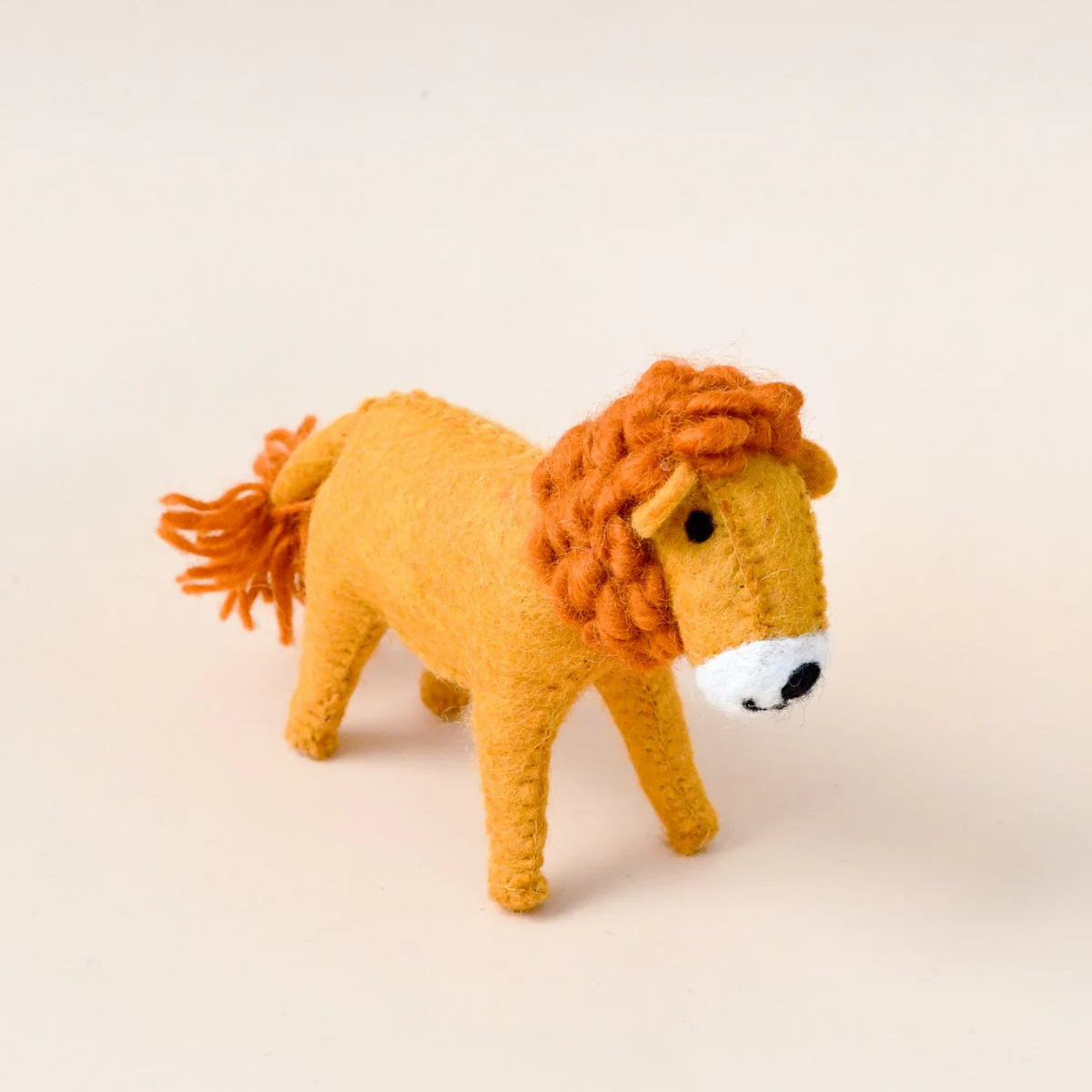 Felt Lion Soft Toy - Tara Treasures - Image 1