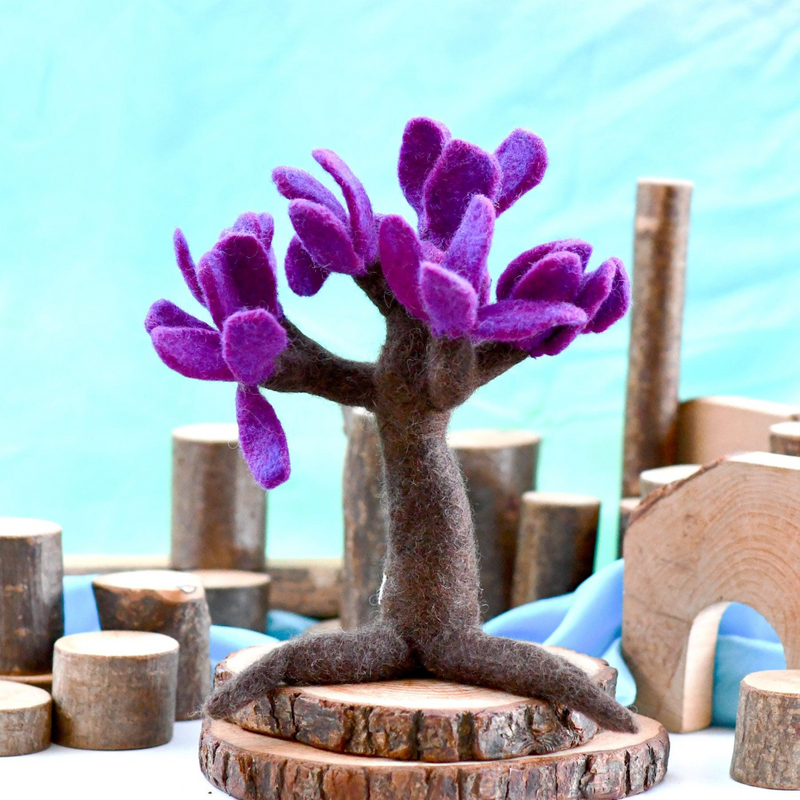 Felt Seasonal Tree - Spring - Tara Treasures - Image 1