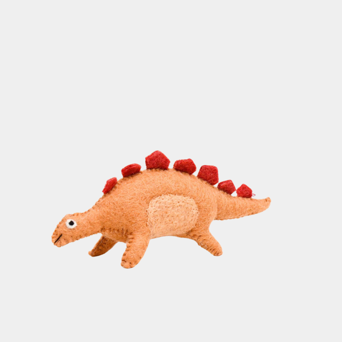 Felt Stegosaurus Dinosaur Toy - Tara Treasures - Image 1