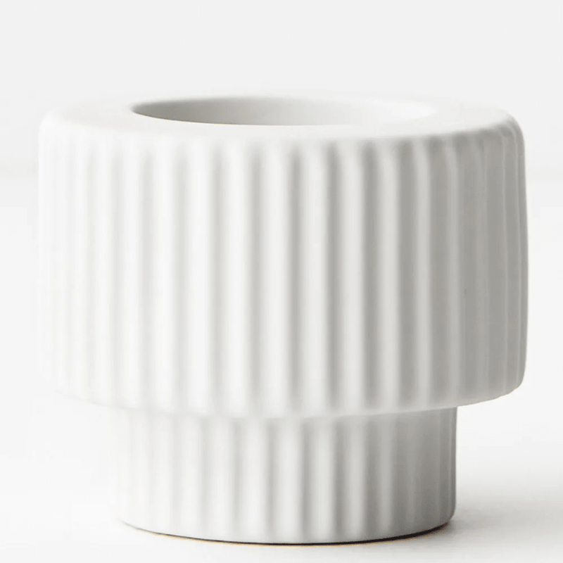Floral InteriorsCandle Holder Annix - White Small