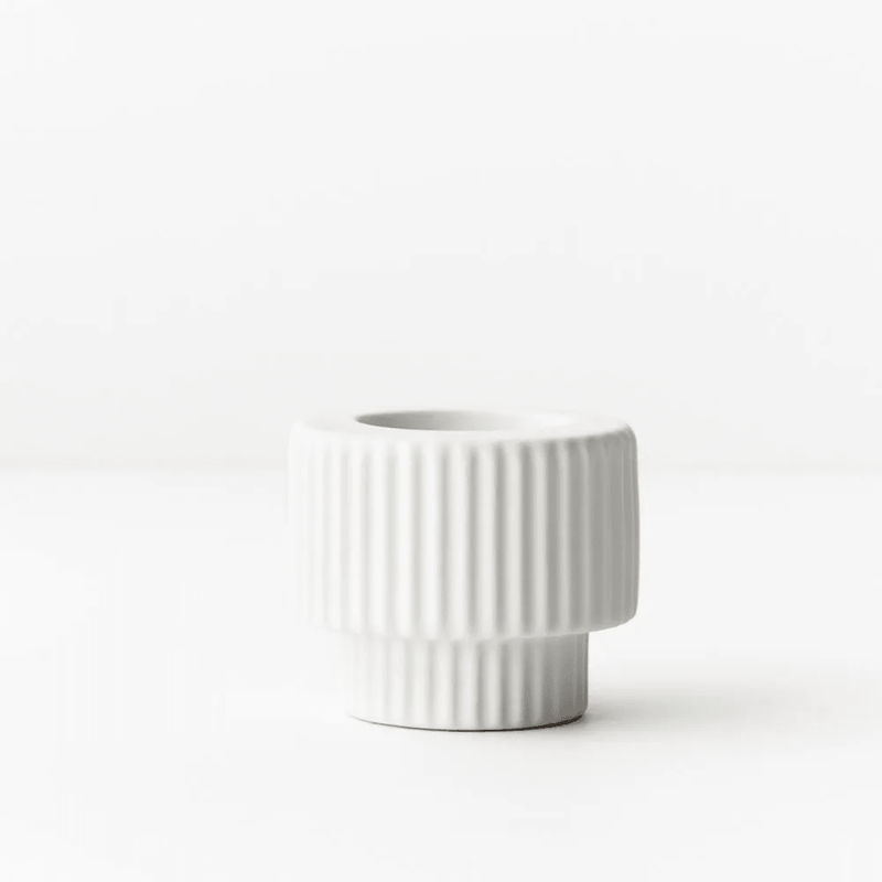 Floral InteriorsCandle Holder Annix - White Small