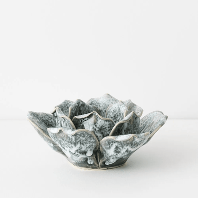 Candle Holder Claudia - Seafoam