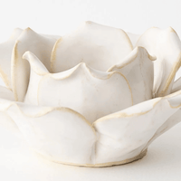Floral InteriorsCandle Holder Claudia - White