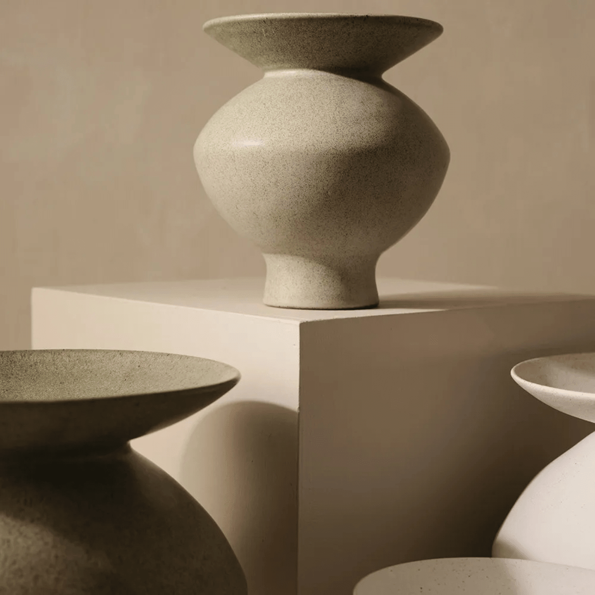 Floral InteriorsKenji Flared Vase - Lichen