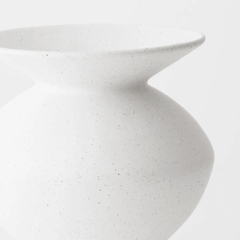 Floral InteriorsKenji Flared Vase - White Sand