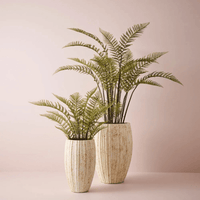 Floral InteriorsPot Neptuno | Cream Splash Set Of 2