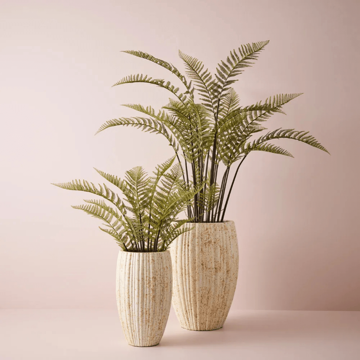 Floral InteriorsPot Neptuno | Cream Splash Set Of 2