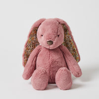 Floral Raspberry Bunny Medium