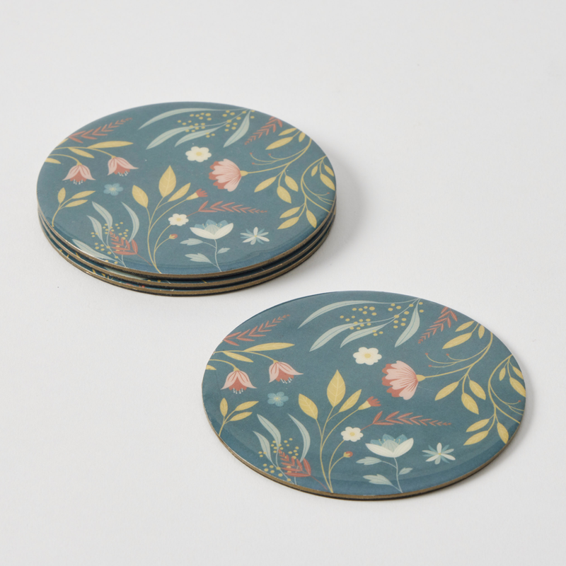 Floret Coasters Set of 4 - Pilbeam Living - Image 1