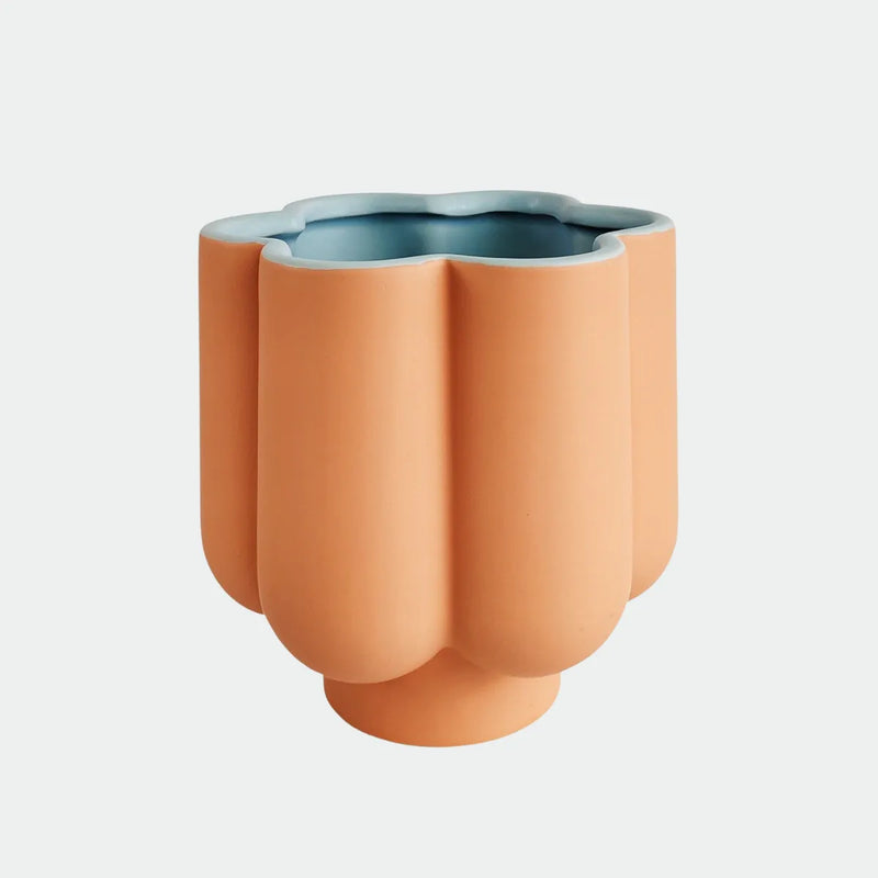 Flower Planter - Pink & Blue - Urban Products - Image 1