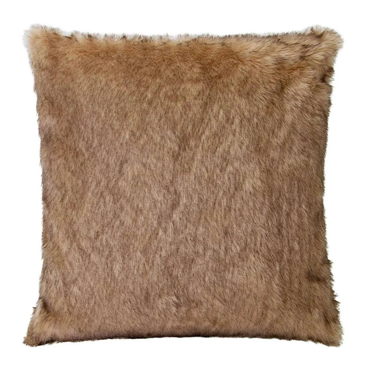 Fox Faux Fur Cushion - Brown - J.Elliot - Image 1